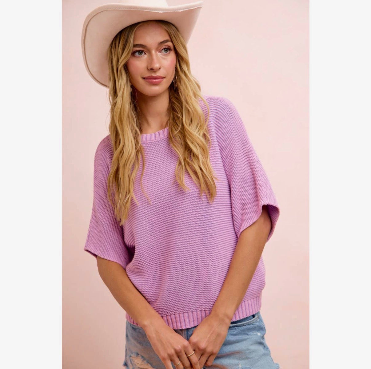 Lavender Skies Sweater